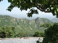 Scenic view from Sajjangarh, Udaipur.