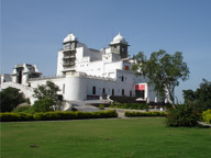 Sajjangarh Palace, located on Bansandra Mountain of Aravali Range.